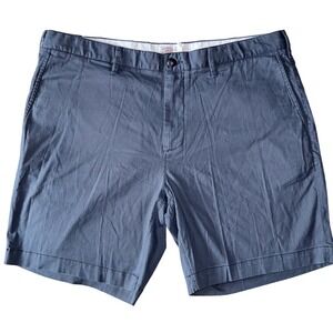 Faherty Mens 38 Waist Island Life Shorts Navy Blue Organic NWT